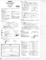 Yamaha YT-1200 Le manuel du propriétaire