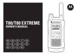 Zebra T80 Extreme Walkie Talkie Le manuel du propriétaire
