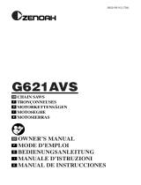 Zenoah G621AVS Le manuel du propriétaire