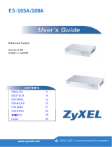 ZyXEL ES-108A Mode d'emploi