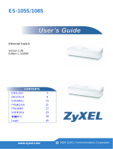 ZyXEL ES-108S Manuel utilisateur