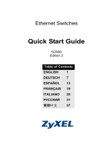 ZyXEL Communications ZyXEL Ethernet Switches Manuel utilisateur