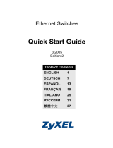 ZyXEL Communications Dimension GS-2024 Guide de démarrage rapide