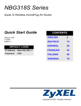 ZyXEL Communications NBG-318S Manuel utilisateur