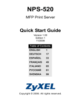 ZyXEL NPS-520 Manuel utilisateur