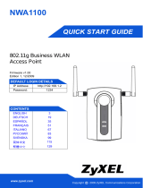 ZyXEL Communications NWA1100 Guide de démarrage rapide