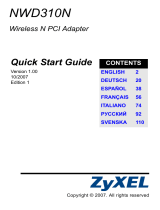 ZyXEL Communications NWD310N Le manuel du propriétaire