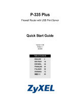 ZyXEL Communications P-335U Manuel utilisateur