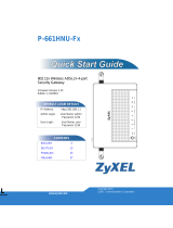 ZyXEL P-661HNU-F1 Guide de démarrage rapide