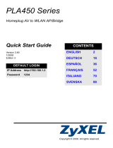 ZyXEL Communications PLA450 Manuel utilisateur