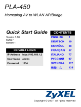 ZyXEL Communications PLA450 Series Le manuel du propriétaire