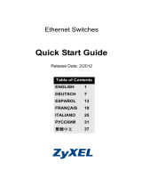 ZyXEL XGS3600-28F Guide de démarrage rapide