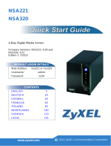 ZyXEL Communications nsa320 Guide de démarrage rapide