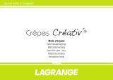 LAGRANGE Crêpes Créativ'® 2 pochoirs Manuel utilisateur