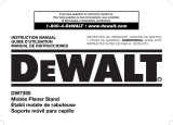 DeWalt DW7350 Manuel utilisateur