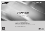 Samsung DVD-D360 Manuel utilisateur