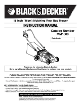 Black & Decker MM1800R Manuel utilisateur