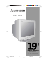 Mitsubishi Pro 930SB Le manuel du propriétaire