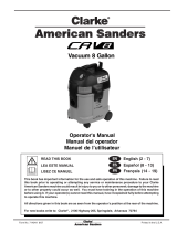 American Sanders CAV8 Manuel utilisateur