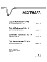 VOLTCRAFT VC-110 Le manuel du propriétaire