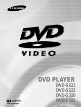 Samsung DVD-S321 Manuel utilisateur
