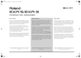 Roland EXR-5 Le manuel du propriétaire
