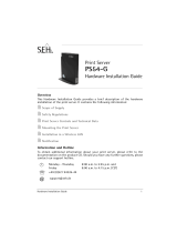 SEH Computertechnik PS54-G Manuel utilisateur