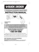 Black & Decker CHS6000 Manuel utilisateur