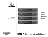 QSC Audio RMX Manuel utilisateur