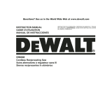 DeWalt DW008 Manuel utilisateur
