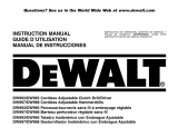 DeWalt DW997K Manuel utilisateur
