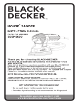 Black & Decker Black + Decker BDEMS600 Mouse 1.2A Corded Single Speed  Le manuel du propriétaire