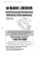 Black & Decker CS1040L Manuel utilisateur