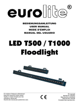 EuroLite LED T1000 Manuel utilisateur