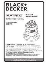 Black & Decker BDCMTR Manuel utilisateur