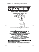 BLACK+DECKER SS12D Manuel utilisateur