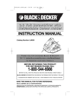 Black & Decker Li4000 Manuel utilisateur