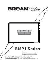 Broan RMP17004 Manuel utilisateur