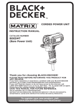 Black & Decker BDEDMT Manuel utilisateur