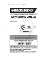 Black & Decker JS630GB Manuel utilisateur