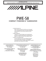 Alpine PWE-58 Le manuel du propriétaire