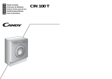 Candy CIN100TR Manuel utilisateur