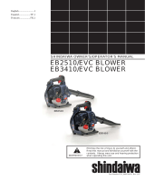 Shindaiwa EB2510/EVC Manuel utilisateur