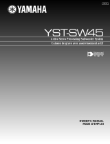 Yamaha YST-SW160/90 Le manuel du propriétaire