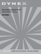 Dynex DX WKBD - Multimedia Keyboard Wired Manuel utilisateur