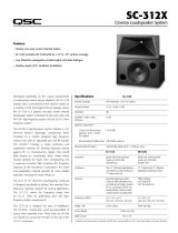 QSC DCS-SC-312XC Manuel utilisateur