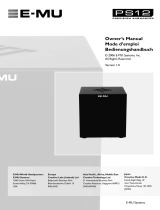 E-Mu PS12 Le manuel du propriétaire