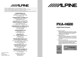 Alpine PXA-H600 Le manuel du propriétaire