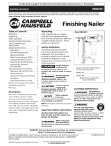 Campbell Hausfeld CHN90498 Manuel utilisateur