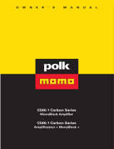 Polk Audio C500 Manuel utilisateur